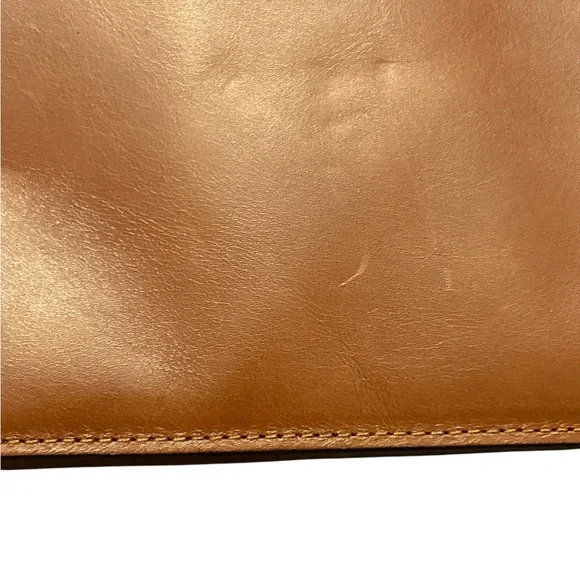Patricia Nash 10th Anniversary Tan Leather Crossbody Bag - Picture 7 of 9